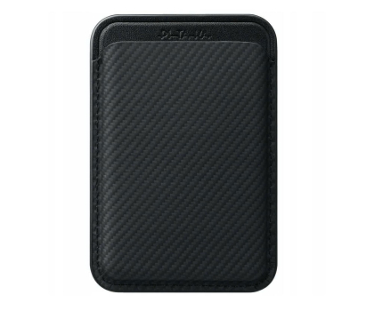Etui do telefonów PITAKA Woven Wallet MagSafe Black-gray